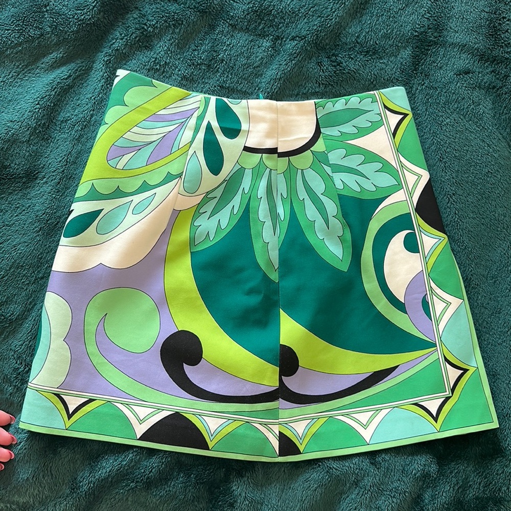 Colorful Zara mini skirt